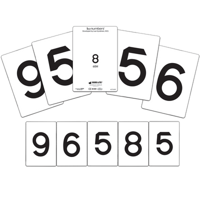 LEA NUMBERS® CARDS 40M AND 60M