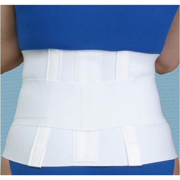 Frank Stubbs Co Inc Support Adult Sacro Elastic White Size 10" Medium Each - 1081