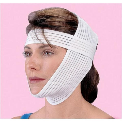 Frank Stubbs Co Inc Wrap Compression Facial Universal/One Size White 10/Bx - 2020