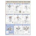 Human Kinetics, Inc Poster Instructional Strength Training for the Shoulders 24x31" Eachch - 736059342
