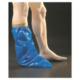 Trademark Corp Cover Cast & Bandage ShowerSafe Waterproof 12x43" Adult Leg Blue Size Medium Each - 4410-M