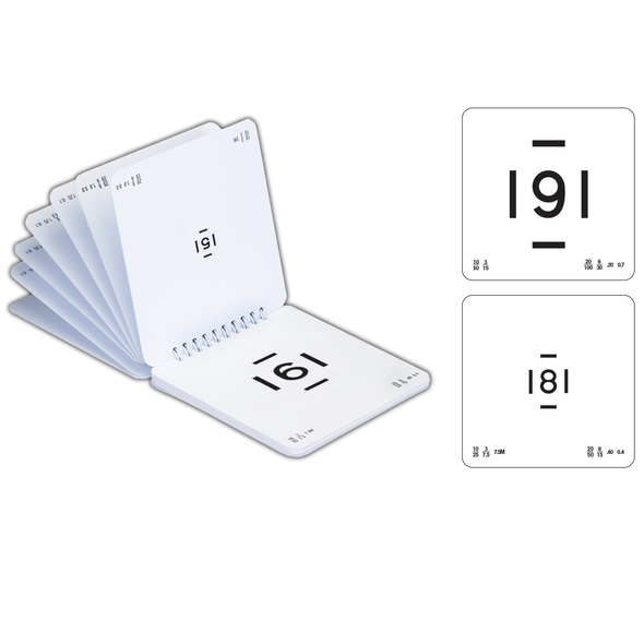 LEA NUMBERS® BOOK WITH CROWDING BARS