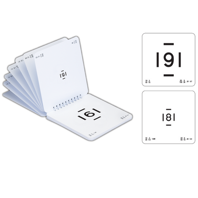 LEA NUMBERS® BOOK WITH CROWDING BARS