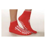 Alba Slippers Patient Care-Step Hi-Risk Terrycloth Red Large 48/Ca - Waldensian, Inc - 80191
