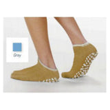 Alba Slippers Patient Terry Treads Terrycloth Grey X-Large 48Pr/Ca - Waldensian, Inc - 46011-XLG