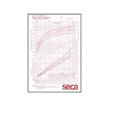 Seca Scales Chart Growth 8-1/2x11" 2-20yr 100/Package - 4060G