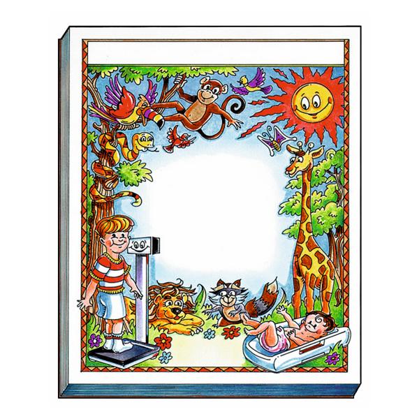 Seca Scales Pad Growth For Child Vital Growth 4.25x5.5" 5x100 - 102
