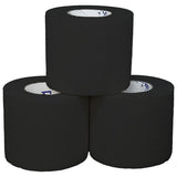 Arrowhead Athletics Tape Athletic ThinFlex Cotton/Polyester 2"x7.5yd Cohesive Black 24/Ca - TF200BLK