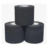 Arrowhead Athletics Tape Athletic Arrow-Lite Poly Blend Fabric/Elastic 2"x7.5yd Cohesive Black 24/Ca - AL200BLK