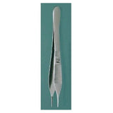 Miltex Forcep Dressing Adson 4-3/4" Serrated Stainless Steel Disposable 12/Pk - Integra Miltex - EG6-118