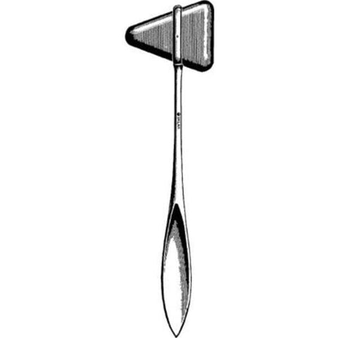 Sklar Instruments Hammer Percussion Neuro Taylor 7" Small Stainless Steel/Rubber Each - 25720