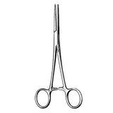 Sklar Instruments Forcep Coller 5-1/2" Serrated Straight Stainless Steel Each - 17-3455