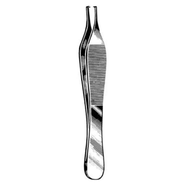 Sklar Instruments Forcep Tissue Adson Surgi-OR 4-3/4" 1x2 Teeth Stainless Steel Each - 95-776