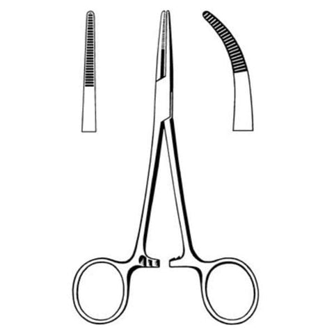Sklar Instruments Forcep Hemostatic Kelly Merit 5-1/2" Serrated Straight Stainless Steel Each - 97-436