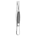 Sklar Instruments Forcep Plain Splinter Merit 4-1/2" Fine Point Serrated Straight SS Each - 97-781