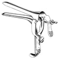 Sklar Instruments Speculum Vaginal Pederson 4x7/8" Medium Stainless Steel Each - 98-348