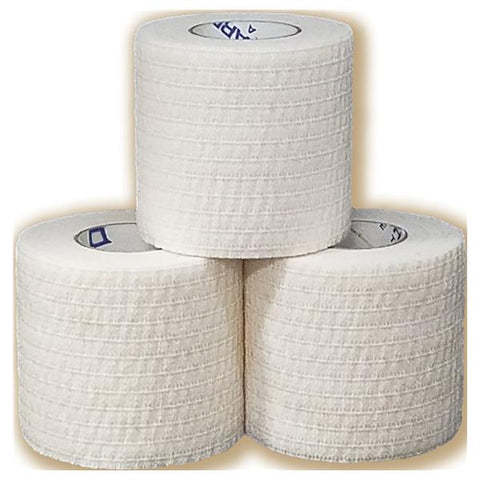Arrowhead Athletics Tape Athletic Arrow-Lite Poly Blend Fabric/Elastic 2"x7.5yd Cohesive White 24/Ca - AL200