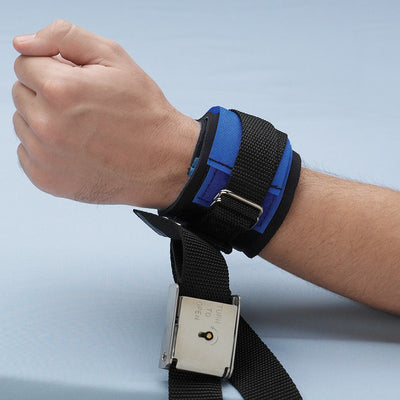 Twice-As-Tough Single Strap Restraint Cuffs - Single Strap; 2-piece Quick-Release Buckle - 2700Q