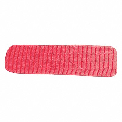 Microfiber Quick Connect 5 x 18 Wet Mop Head Red