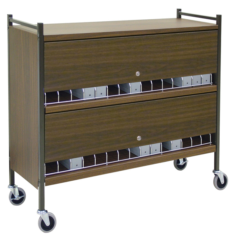 Omnimed Privacy Style Chart Rack (30-60 Binder Capacity)