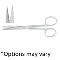 Miltex Scissors Operating 6-1/2" Sharp/Sharp Curved Standard Stainless Steel Each - Integra Miltex - 5-38