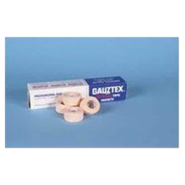 General Bandages Inc Tape Gauztex Elastic .5"x10yd Beige 24Rl/Box - 31107-1/2