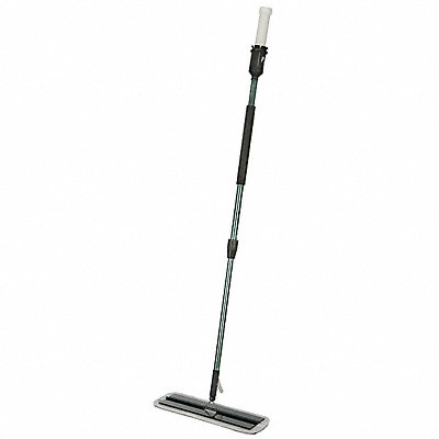 Microfiber Quick Change 5 x 16 Wet Mop Head and Handle White