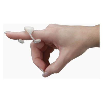 Deroyal Industries Inc Splint Light Extension LMB Finger White 1.5" Size Small Each - 602A