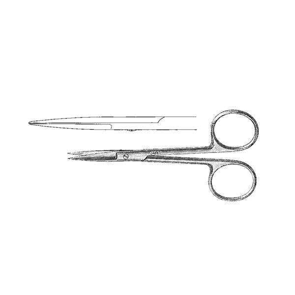 Integra Miltex Inc Scissors Iris 4" Straight Stainless Steel Each - 360-090