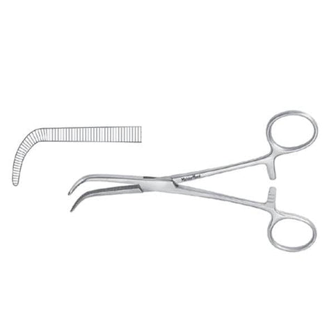 Miltex Forcep Hemostatic Mixter Meister-Hand 7-1/4" Full Curve Stainless Steel Each - Integra Miltex - MH7-202