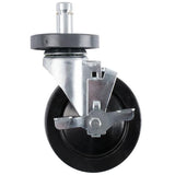 Intermetro Industries Caster Stem/Brake Super Erecta For Shelving 5" Eachch - 5MB