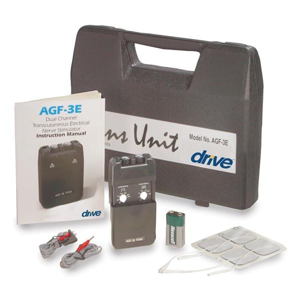 Drive Medical Designs Stimulator TENS With Case 1/Bx - AGF-3E