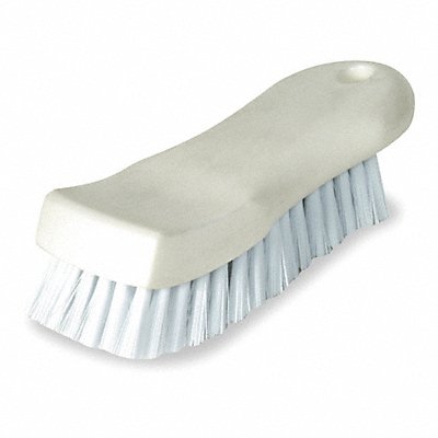 6-7/10 L Synthetic Block Scrub Brush White
