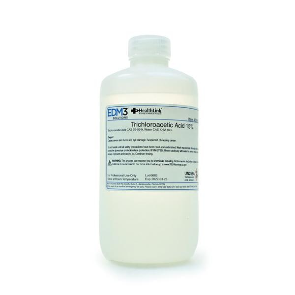 EDML, LLC Trichloroacetic Acid 15% 16oz Each - 400553