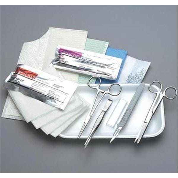 Sklar Instruments Tray Incision/Drainage I With Gauze Sponges 4x4" 12-Ply 25/Ca - 96-1713