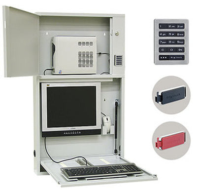 Omnimed Informatics IT Work Center Floating Desk