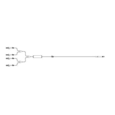 Icu Medical, Inc Irrigation Set 3 Y-Connectors Ld 4Pn Priming Volume 245mL 85" 10/Ca - 15239-01