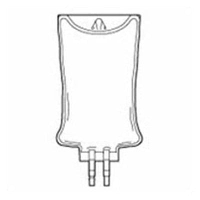 Baxter Healthcare Container Empty Intravia Plastic 1000mL 48/Ca - 2B8014