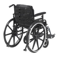 Drive Medical Silver Sport 1 Wheelchair Tension Adjustable Back Cushion - 14300