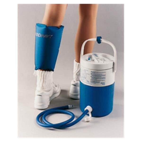 Aircast Sleeve Compression Calf Cryo/Cuff 14-20" Blue Each - 13C01
