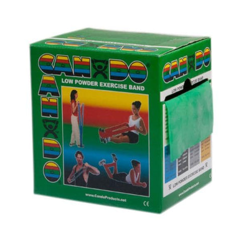 Fabrication Enterprises Band Exercise CanDo 50yd Green Medium Latex Each - 45200