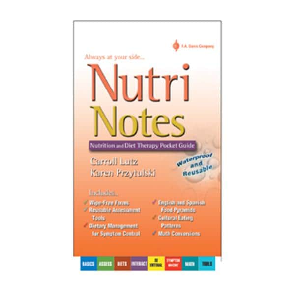F.A. Davis Co Guide Pocket NutriNotes: Nutrition and Diet Therapy Eachch - 803611146