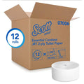 Kimberly Clark Professional Toilet Tissue Scott JRT Jr. White 2 Ply 12/Ca - 7006