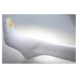 Alba Stocking Anti-Embolism Knee High Long UltraCARE White Size Medium 12Pr/Ca - Waldensian, Inc - 858-02