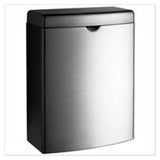 Bobrick Disposal Sanitary Napkin Contura Series Stainless Steel Stn W/ Piano-Hinge Each - 270