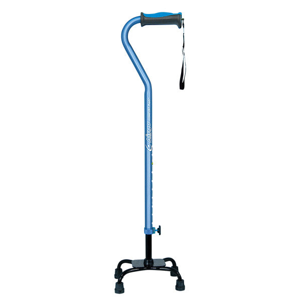 Drive Medical Airgo Comfort-Plus Adjustable Quad Canes, Large Base
