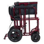 Drive Medical 22" Bariatric Aluminum Transport Chair - ATC22-R