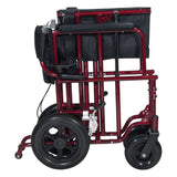 Drive Medical 22" Bariatric Aluminum Transport Chair - ATC22-R