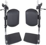 Drive Medical Silver Sport 1 Wheelchair ELR Set - LK3JELR