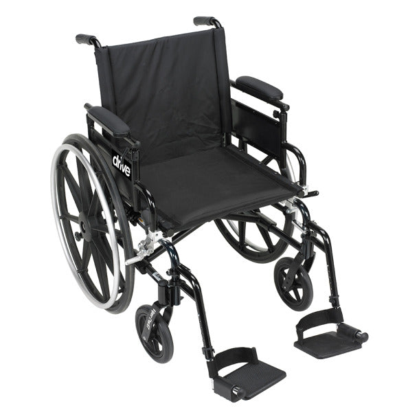 Drive Medical Viper Plus GT Wheelchair -  PLA422FBFAAR-SF